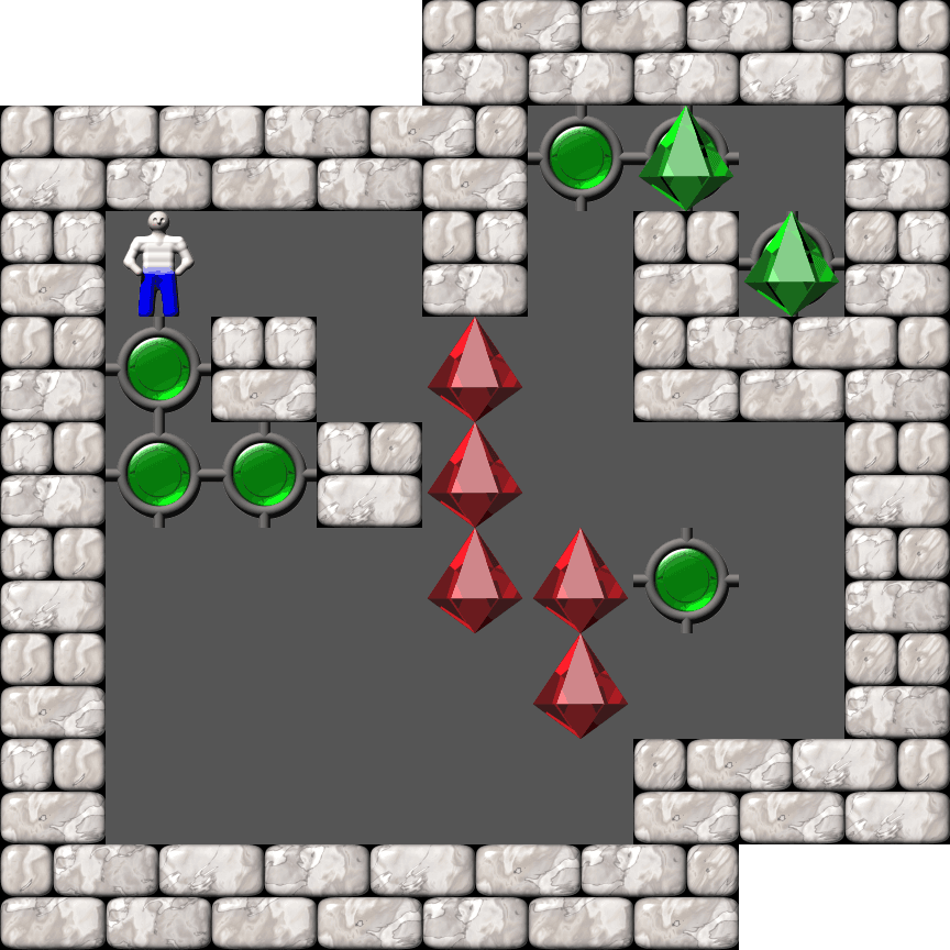 Sokoban Ionic Catalysts level 4